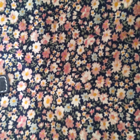 Tommy Hilfiger Floral Corderoy Tote Bag - Picture 2 of 5